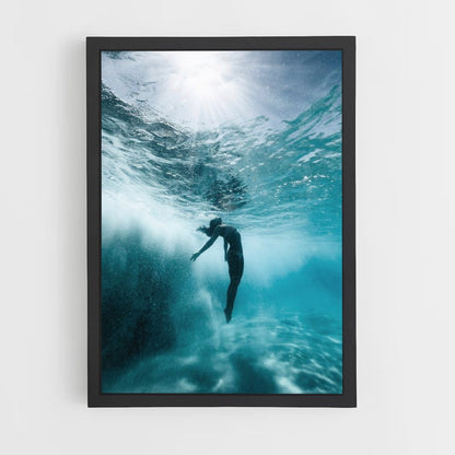 Poster Ocean Woman