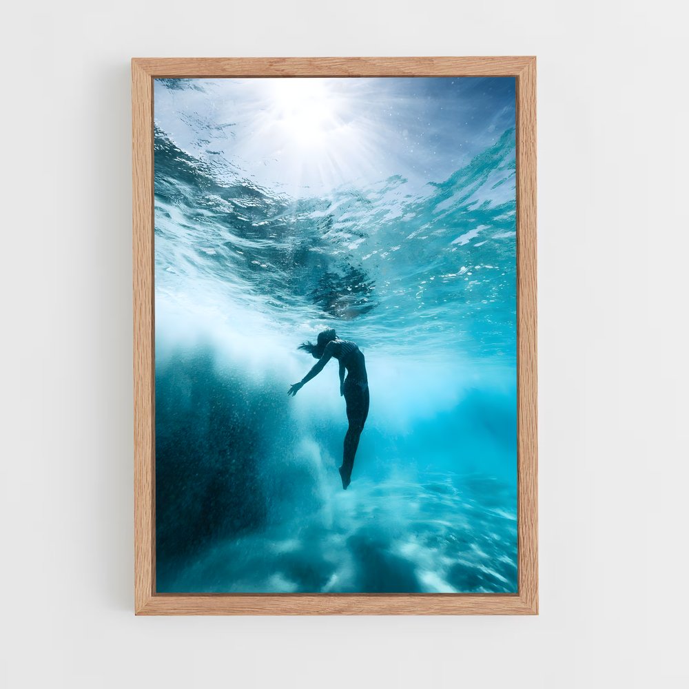 ocean-7 cadre Bois clair