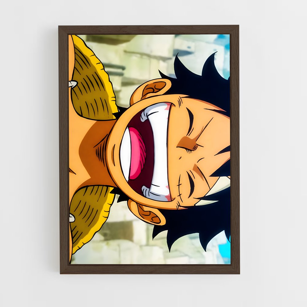 one-piece-15 cadre Bois foncé