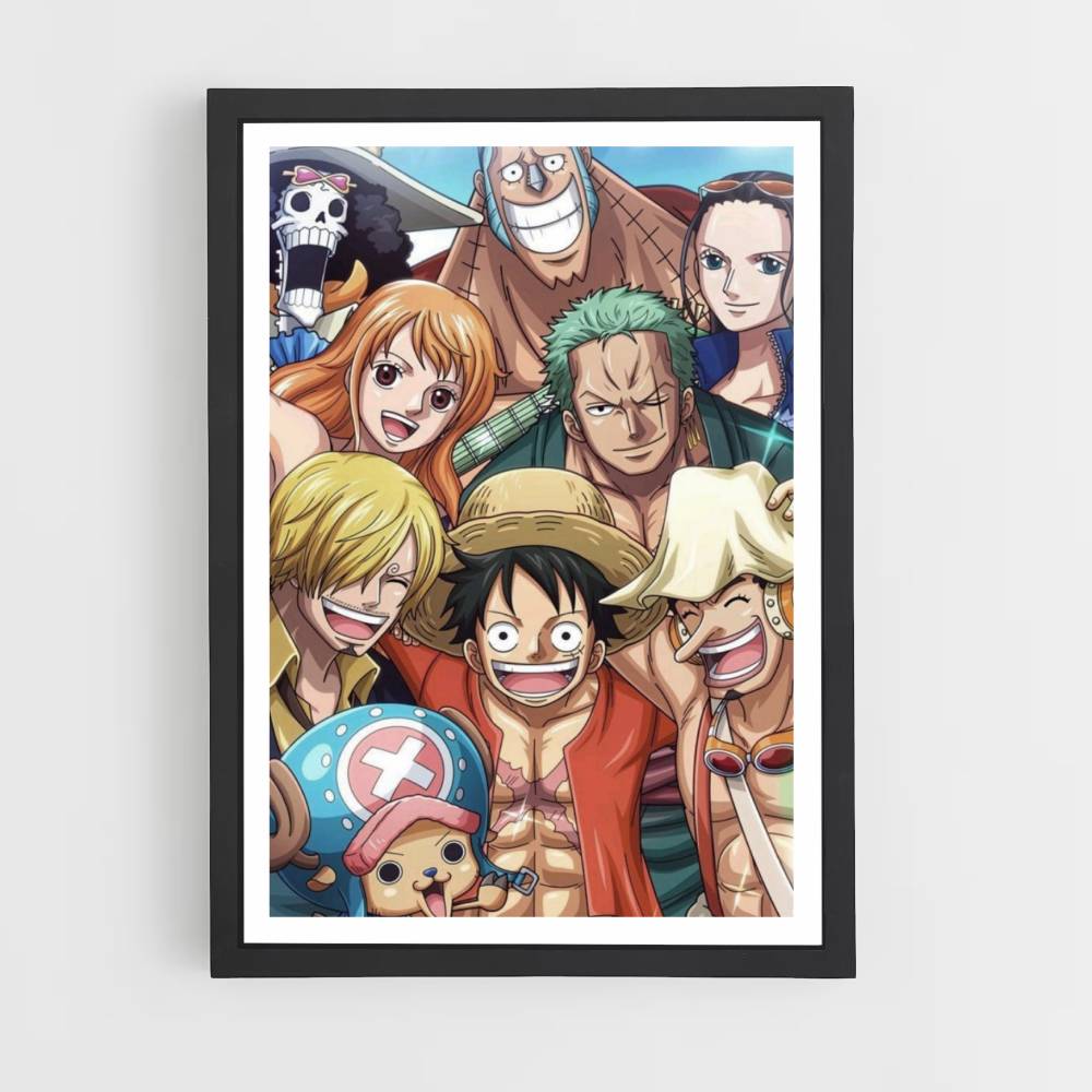 Poster One Piece Crew Luffy