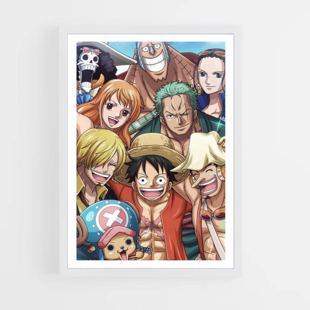 Poster One Piece Crew Luffy