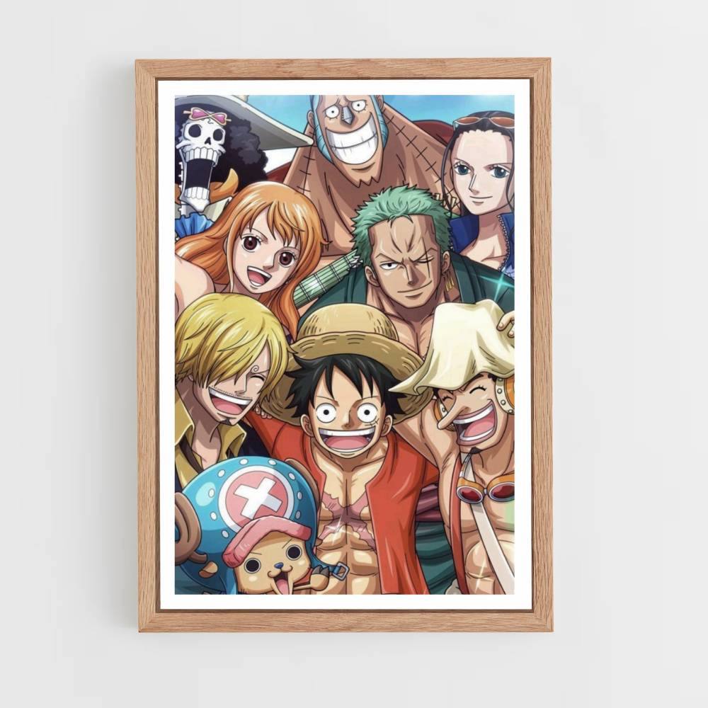 Poster One Piece Crew Luffy