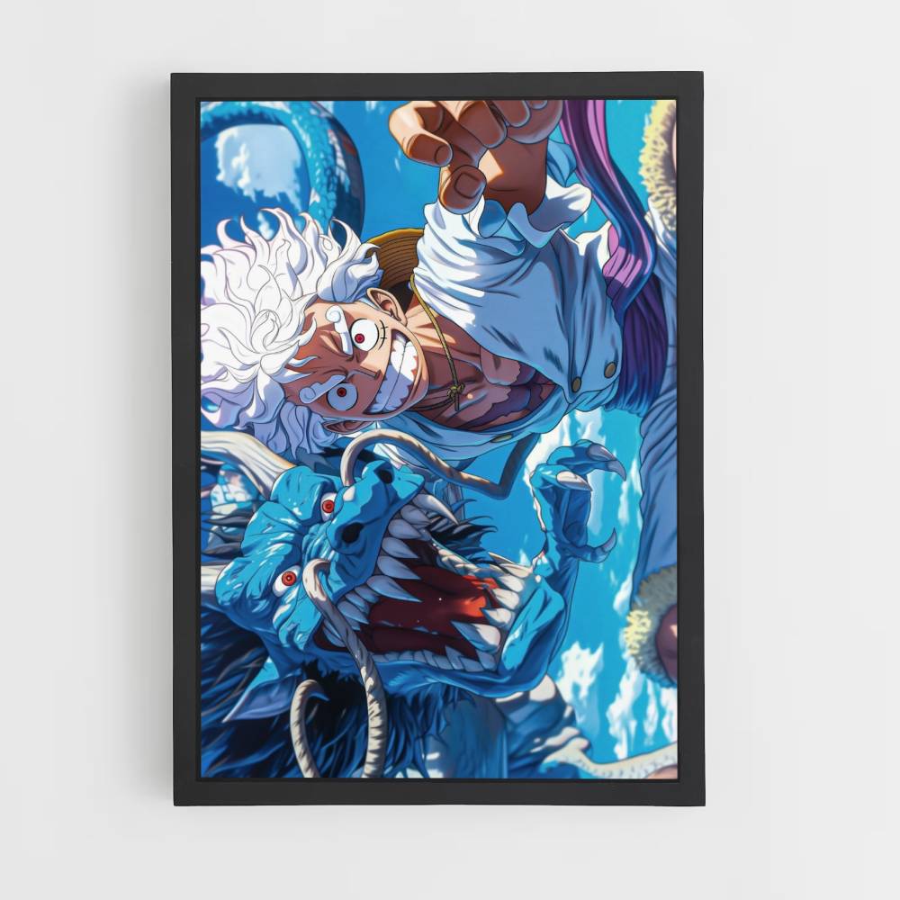 Poster Luffy Kaido