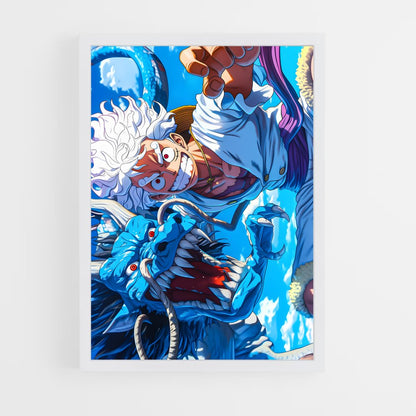 one-piece-21 cadre Blanc