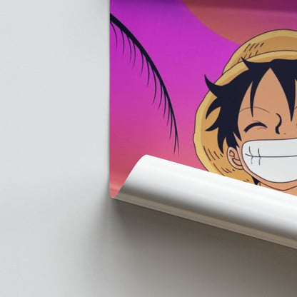 Poster Luffy Aesthetic