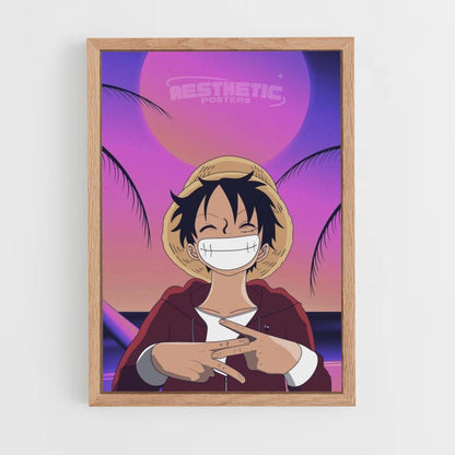 Poster Luffy Aesthetic