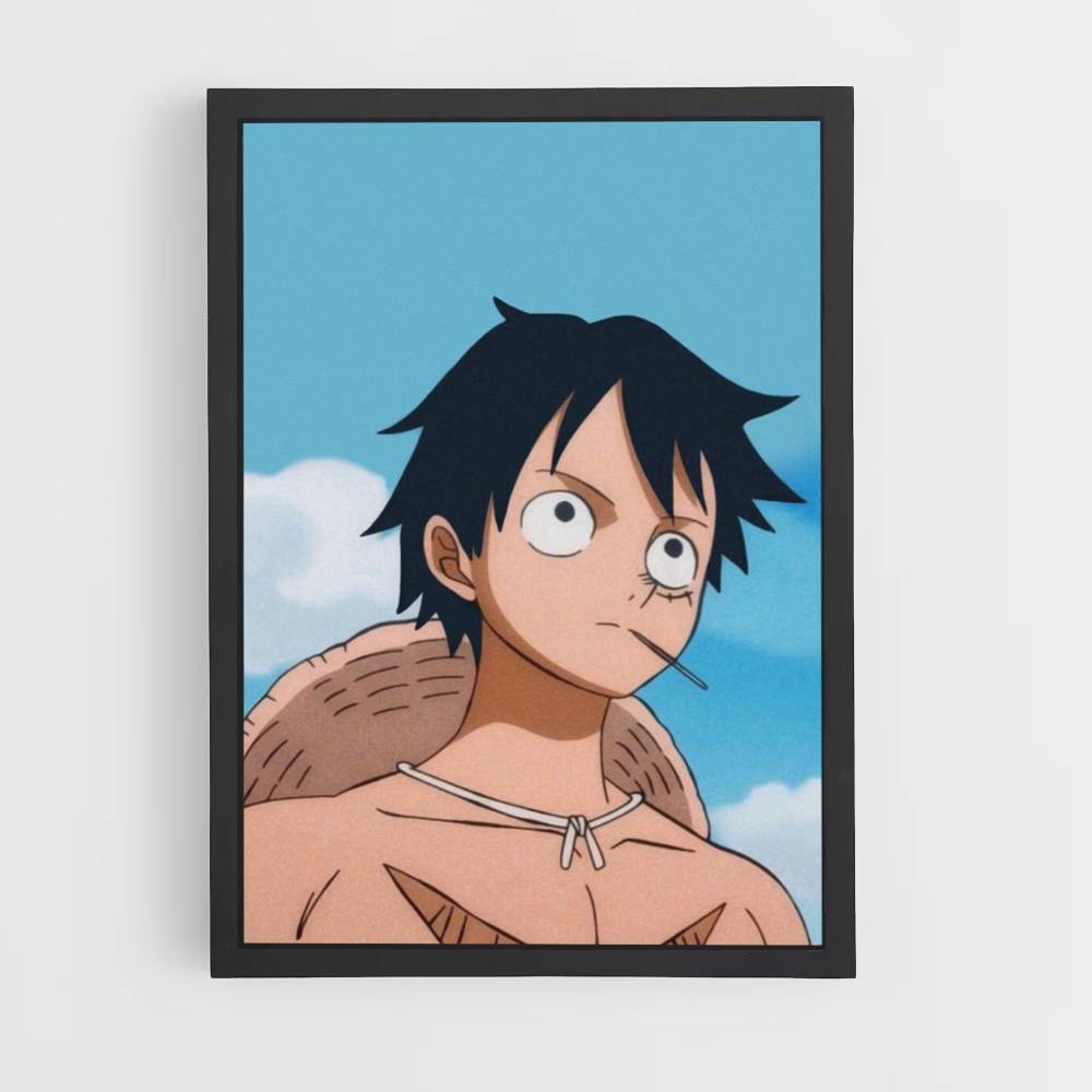 Poster Portrait of Luffy