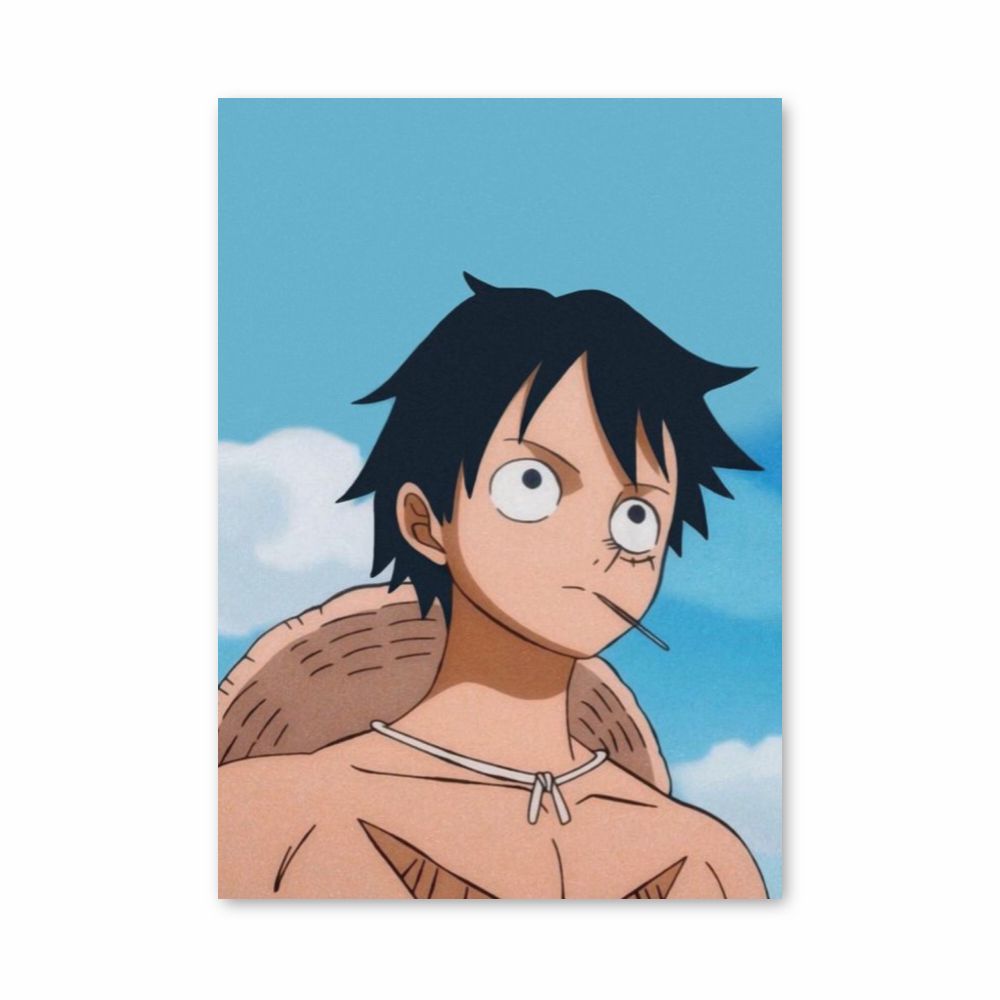 Poster Portrait of Luffy