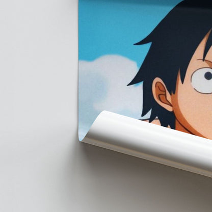 Poster Portrait of Luffy