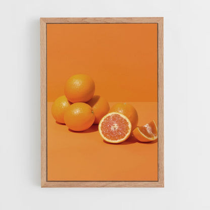 Minimalist Orange Poster