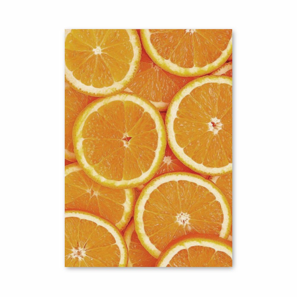 Orange Slices Poster