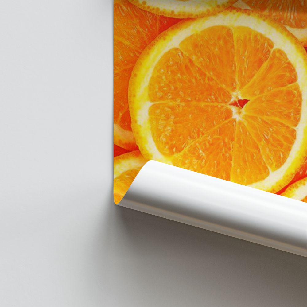 Orange Slices Poster