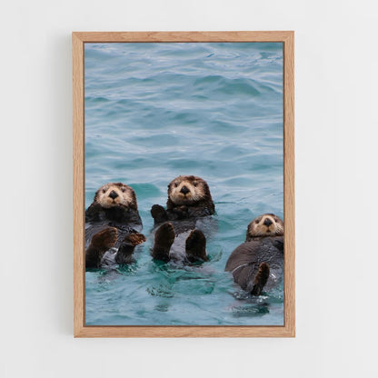 otter-1 cadre Bois clair