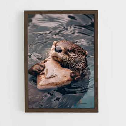 otter-2 cadre Bois foncé