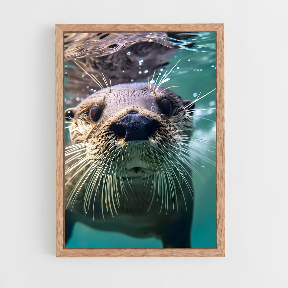 otter-3 cadre Bois clair
