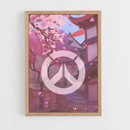 overwatch-6 cadre Bois clair