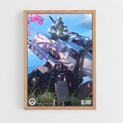 overwatch-8 cadre Bois clair
