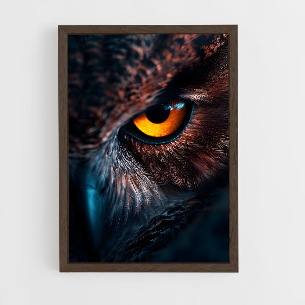 owl-9 cadre Bois foncé