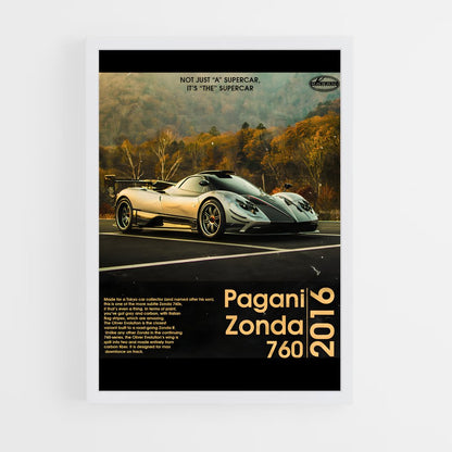 pagani-1 cadre Blanc