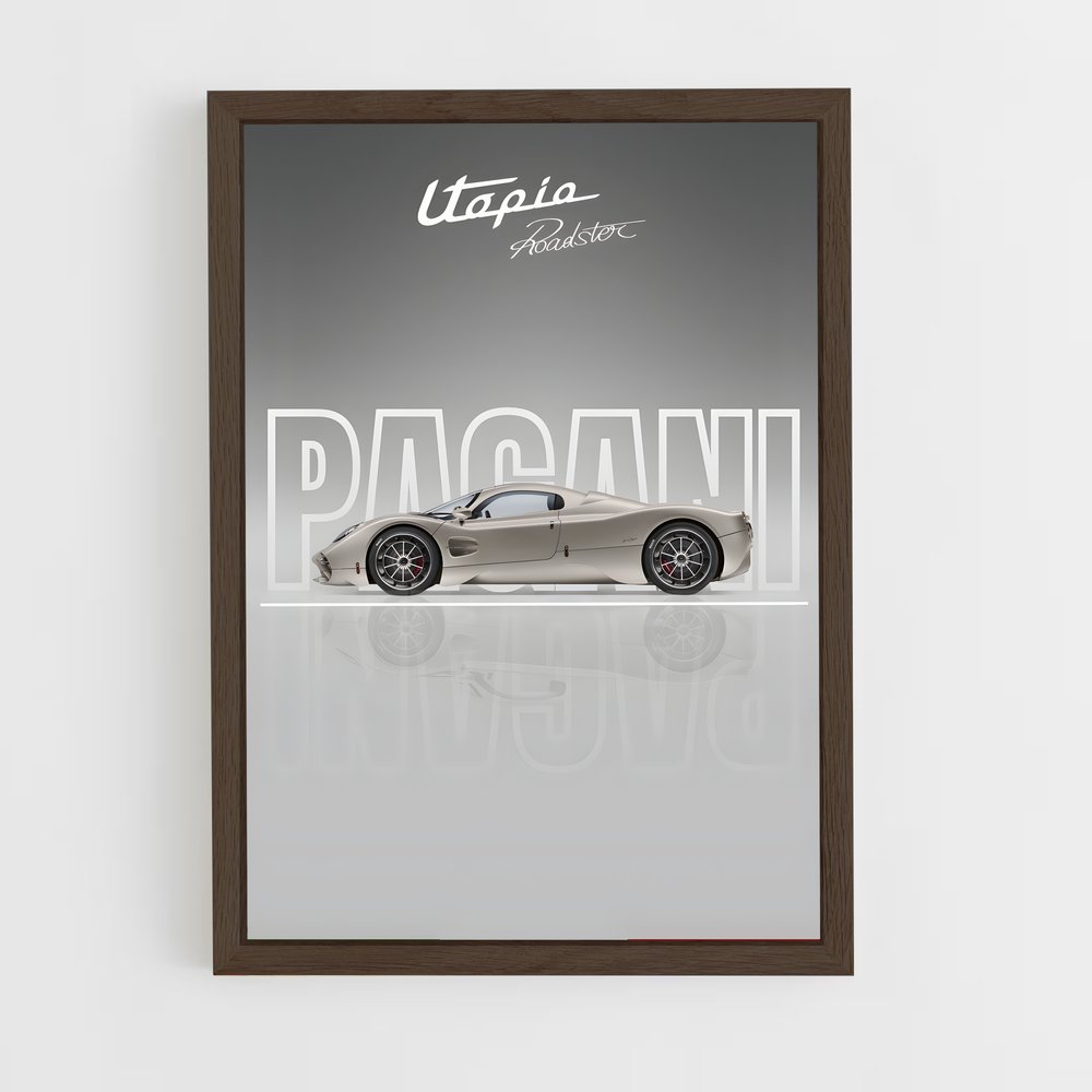 pagani-13 cadre Bois foncé