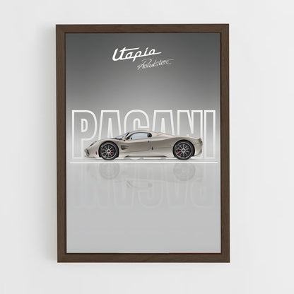 pagani-13 cadre Bois foncé