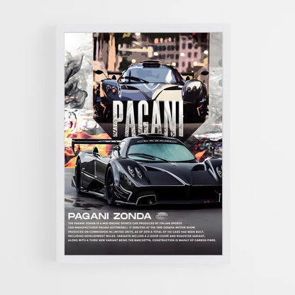 pagani-6 cadre Blanc