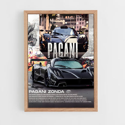 pagani-6 cadre Bois clair