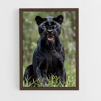 panther-3 cadre Bois foncé