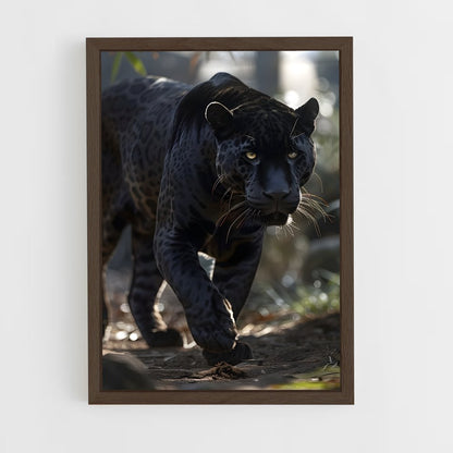 panther-5 cadre Bois foncé