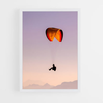 paragliding-8 cadre Blanc