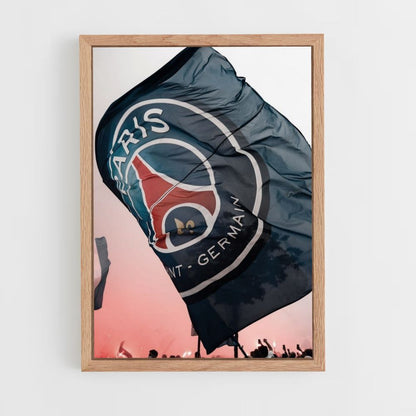 PSG Flag Poster