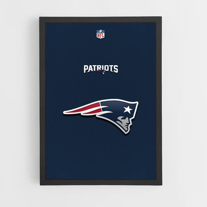 NFL Patriots Poster