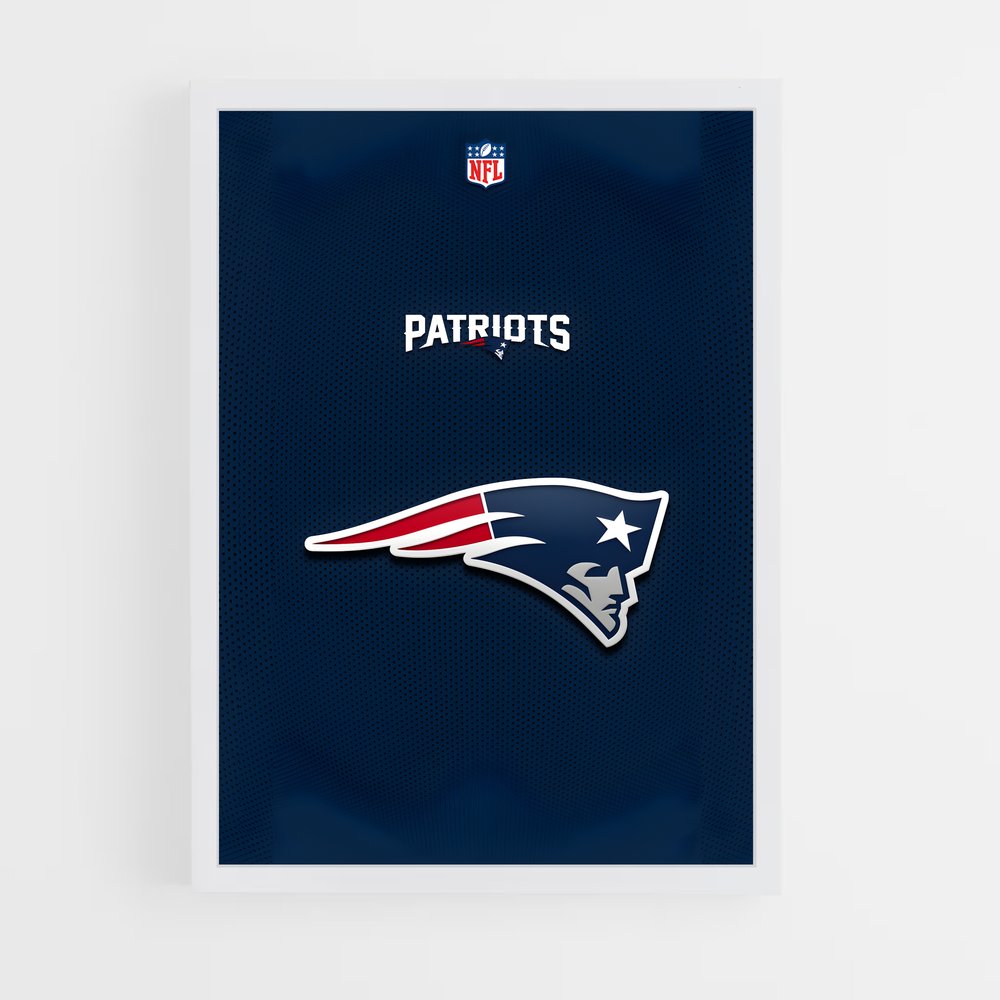 patriots-2 cadre Blanc