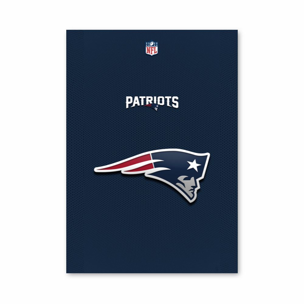 NFL Patriots Poster