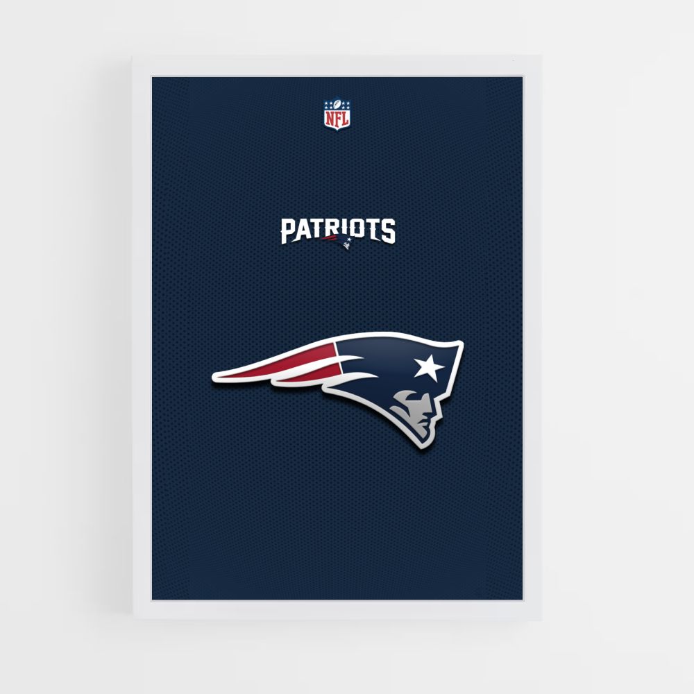 NFL Patriots Poster