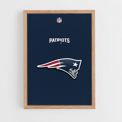 NFL Patriots Poster