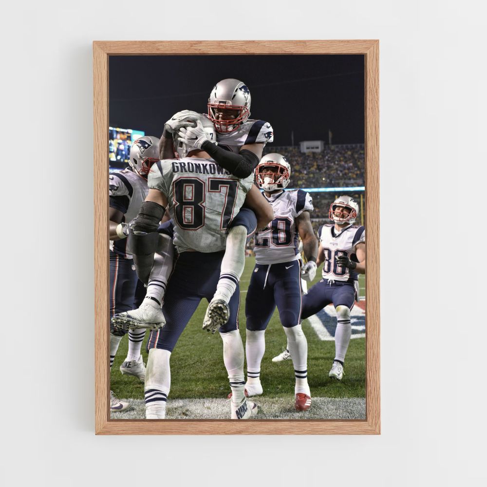 Poster New England Patriots Victory