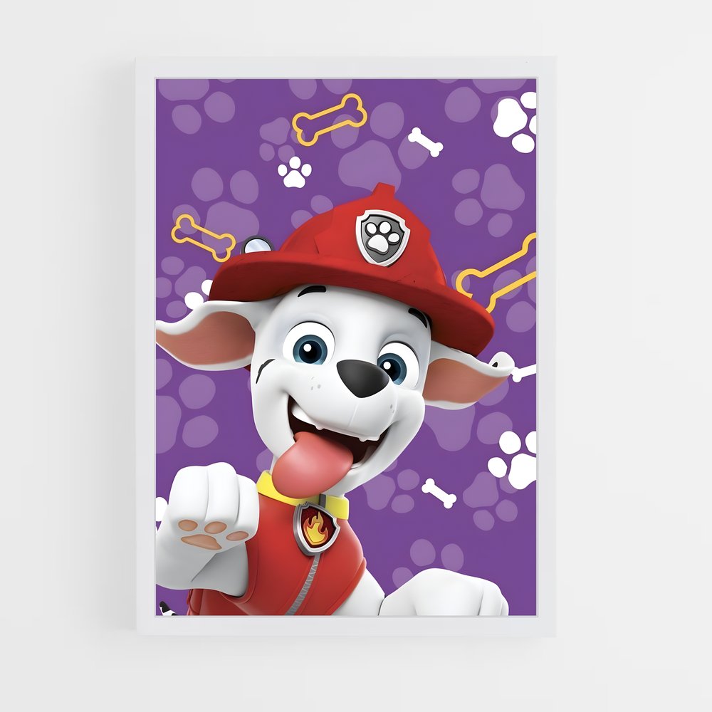 paw-patrol-13 cadre Blanc