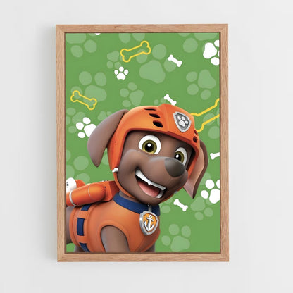 paw-patrol-15 cadre Bois clair