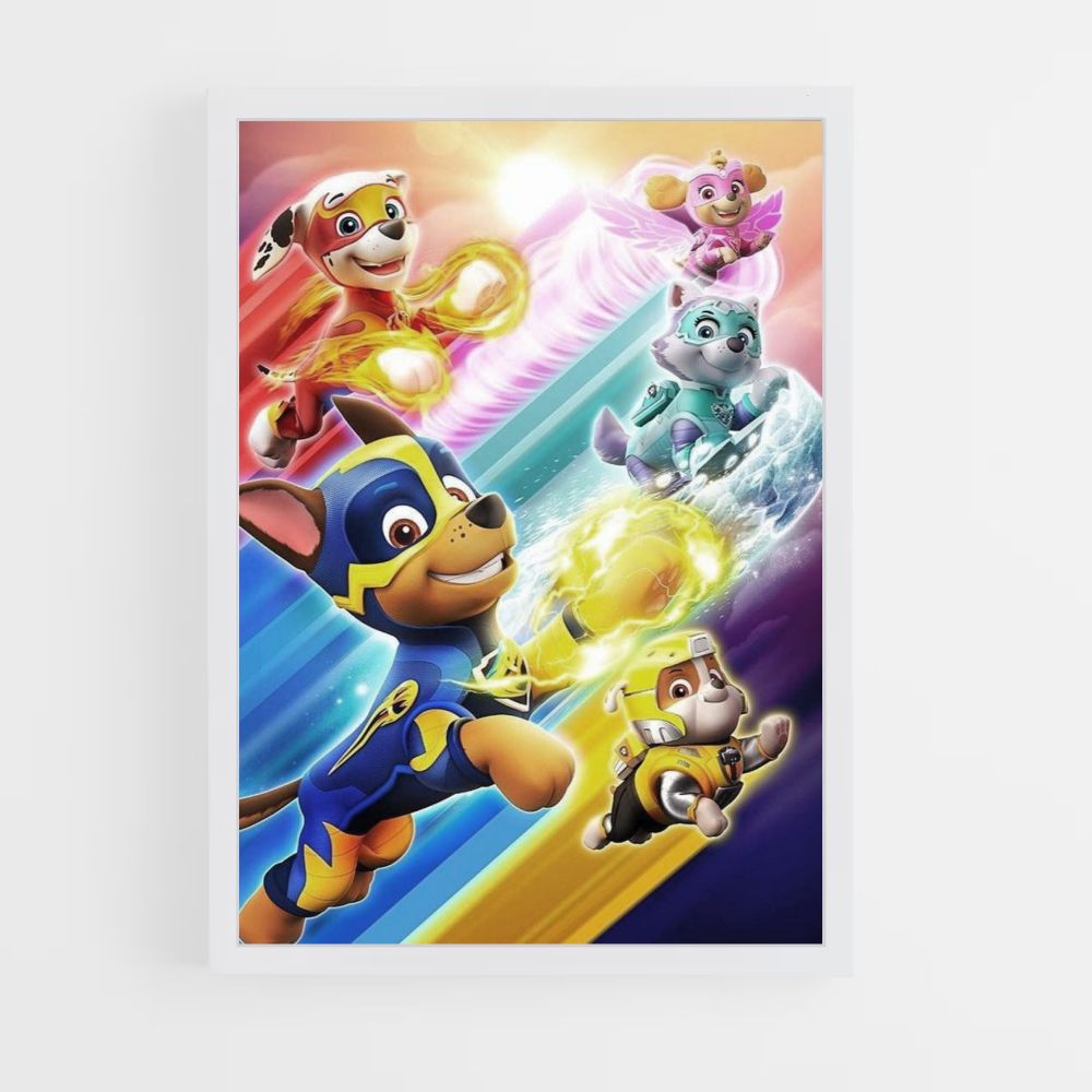 Poster Paw Patrol Flight