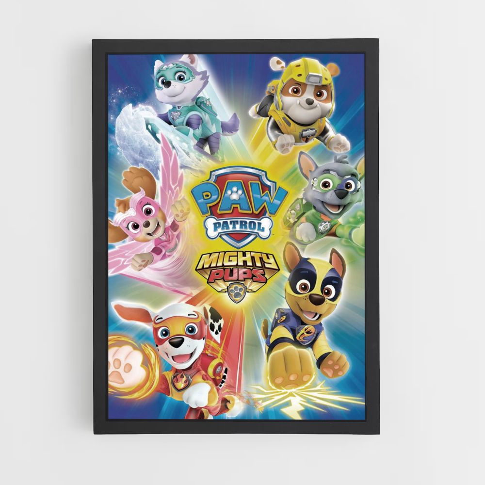 Paw Patrol Powers Poster