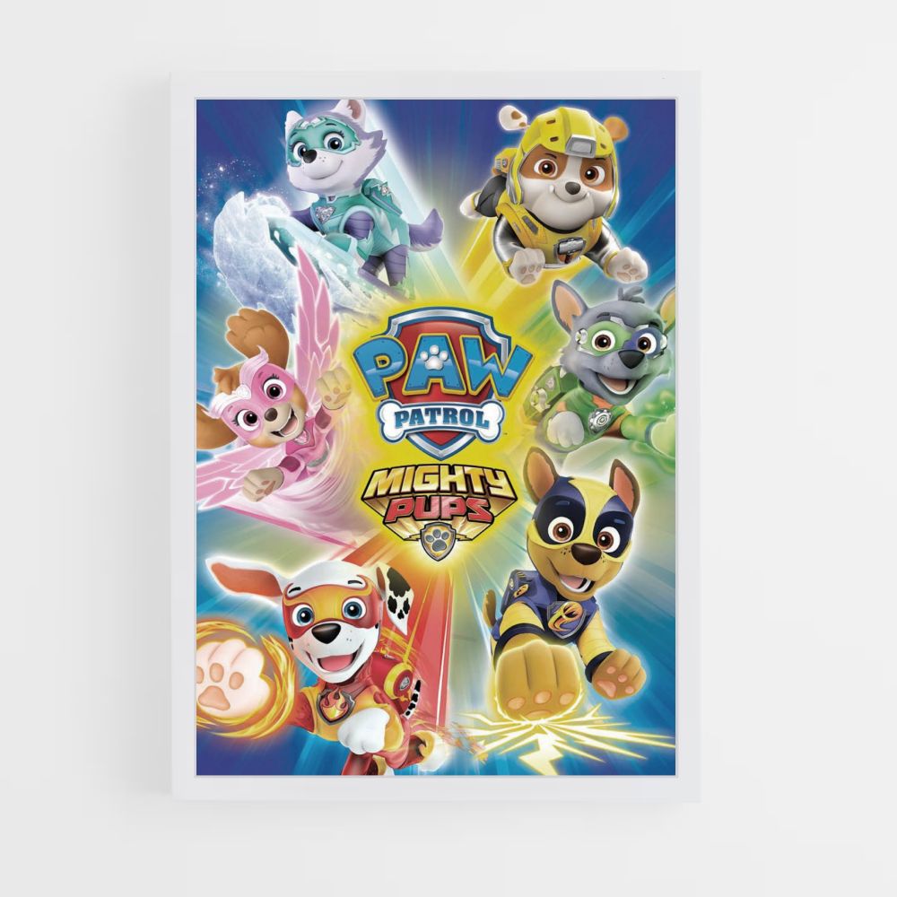 Paw Patrol Powers Poster