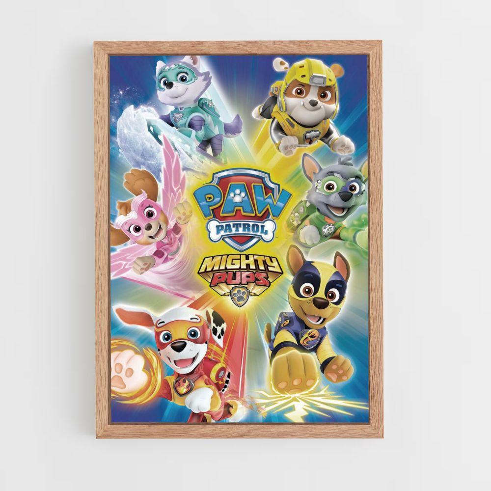 Paw Patrol Powers Poster