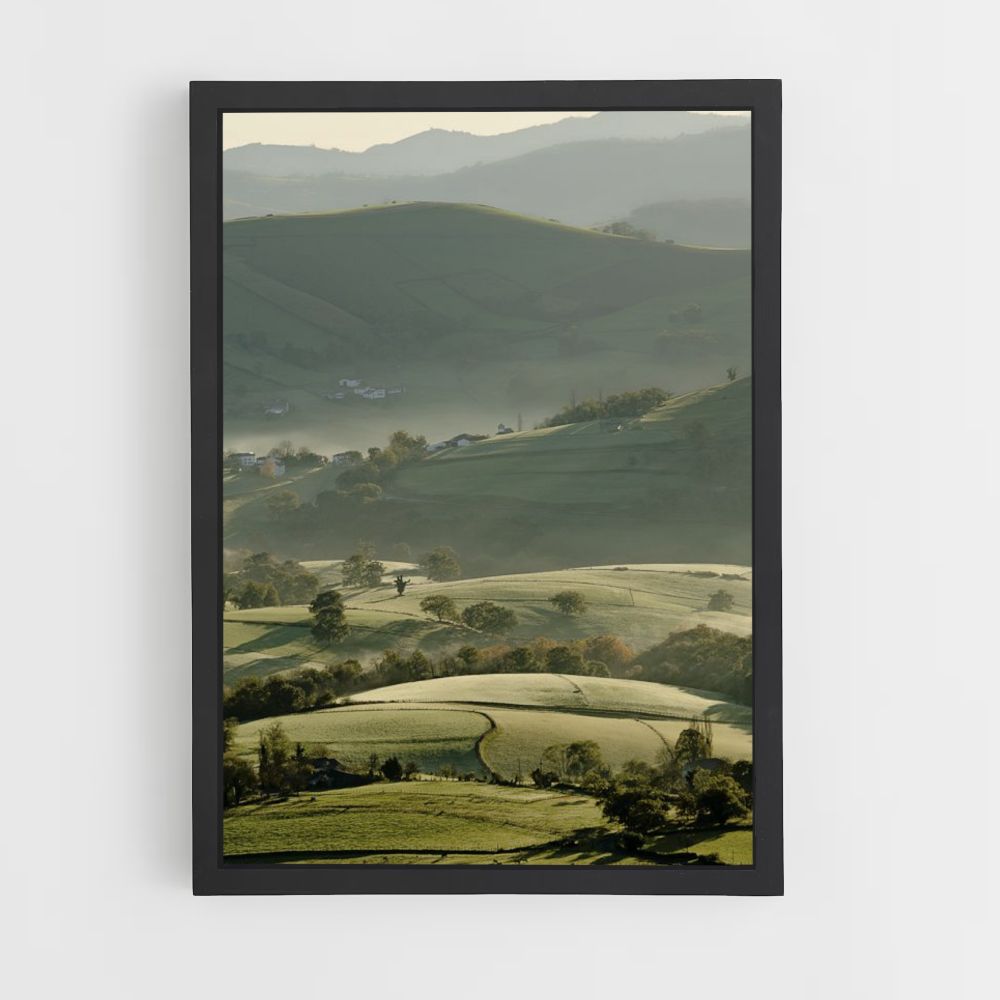 Basque Landscape Poster