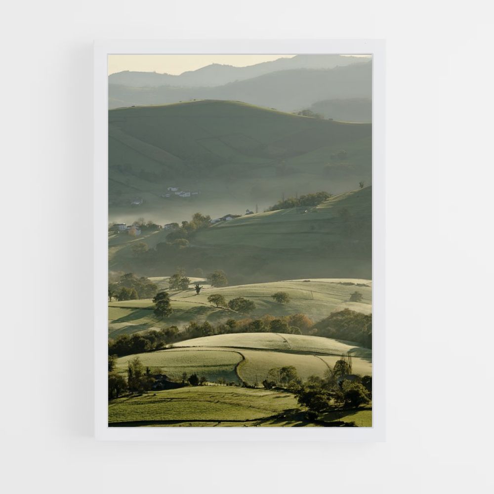 Basque Landscape Poster