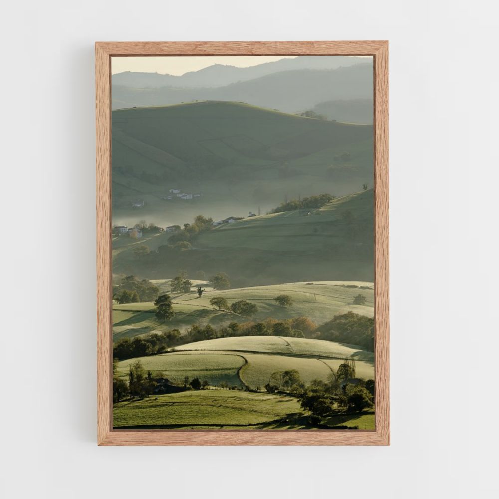 Basque Landscape Poster