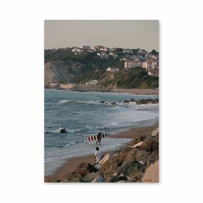 Basque Surf Poster