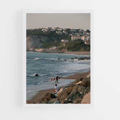 Basque Surf Poster