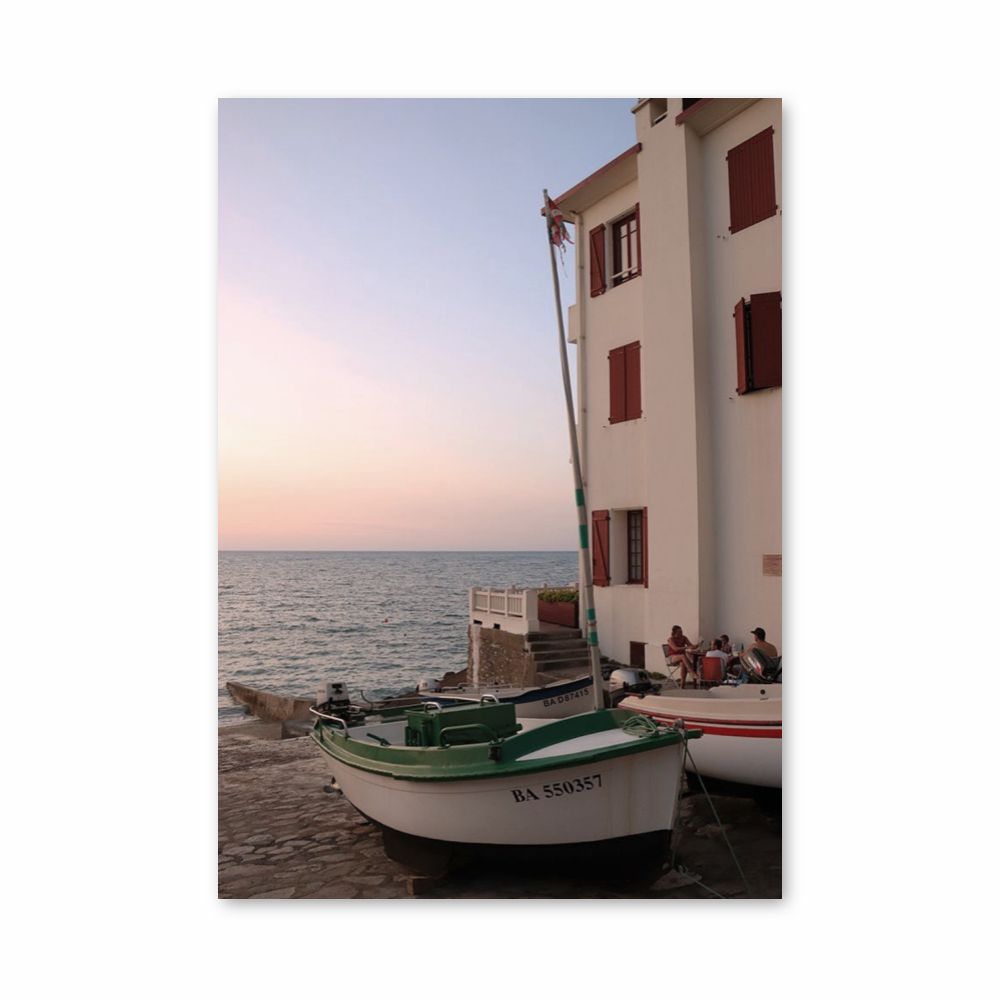 Basque Boat Poster