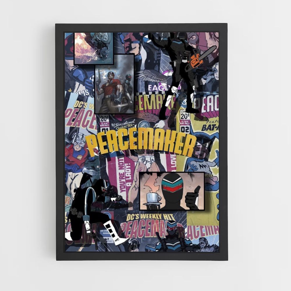 PeaceMaker Drawing Poster